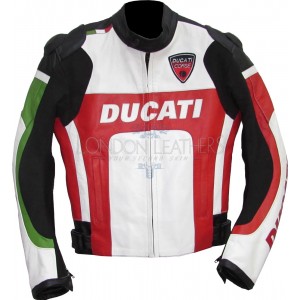 Ducati Superbike Racing CE Leather Motorcycle Jacket